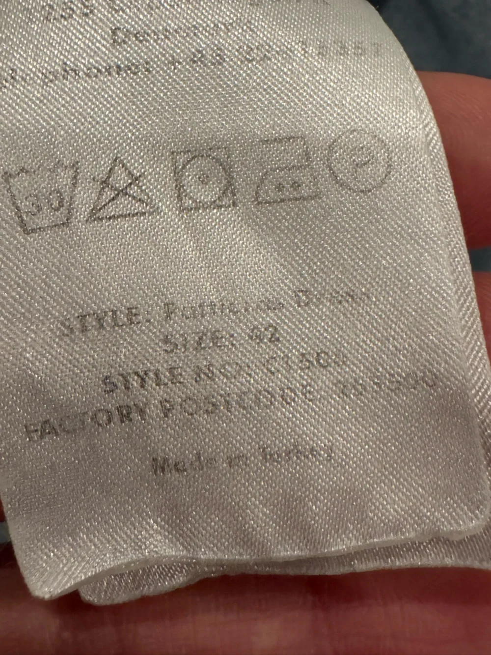 Crās Patti Denim Mini Dress Light Blue Pink Hearts  size XL 🩷 - Picture 13 of 15